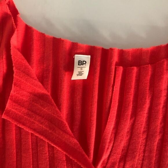 BP Blood Orange Ribbed Sweater Small - Picture 7 of 9